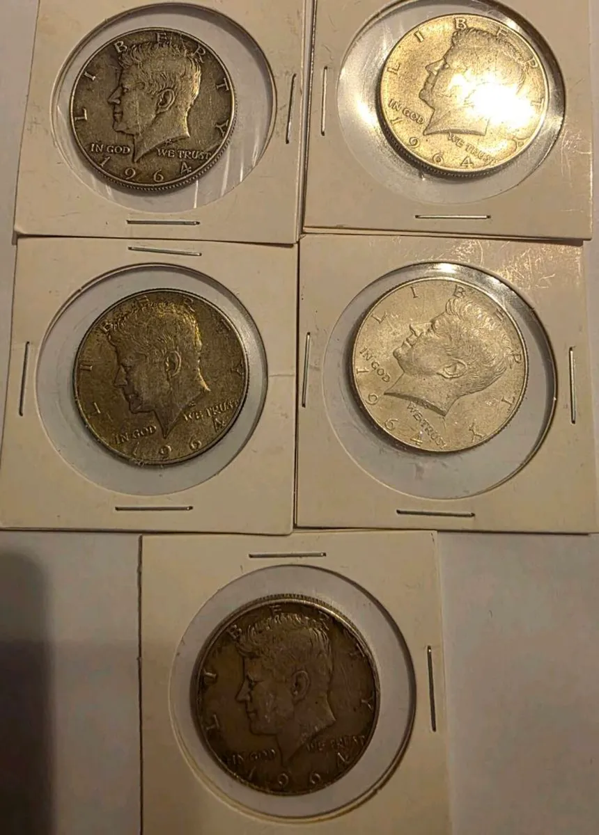 1964 Kennedys half dollars