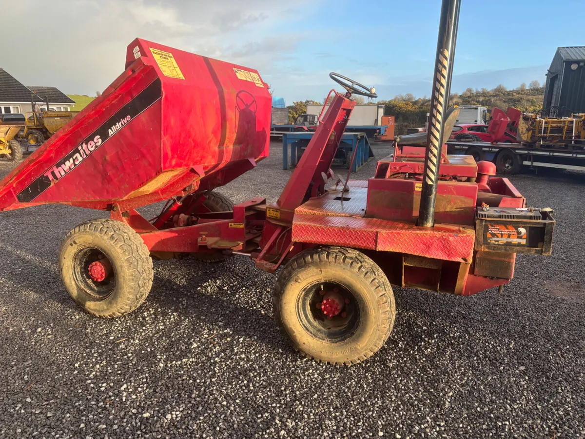 Thwaites 3 ton dumper - Image 2