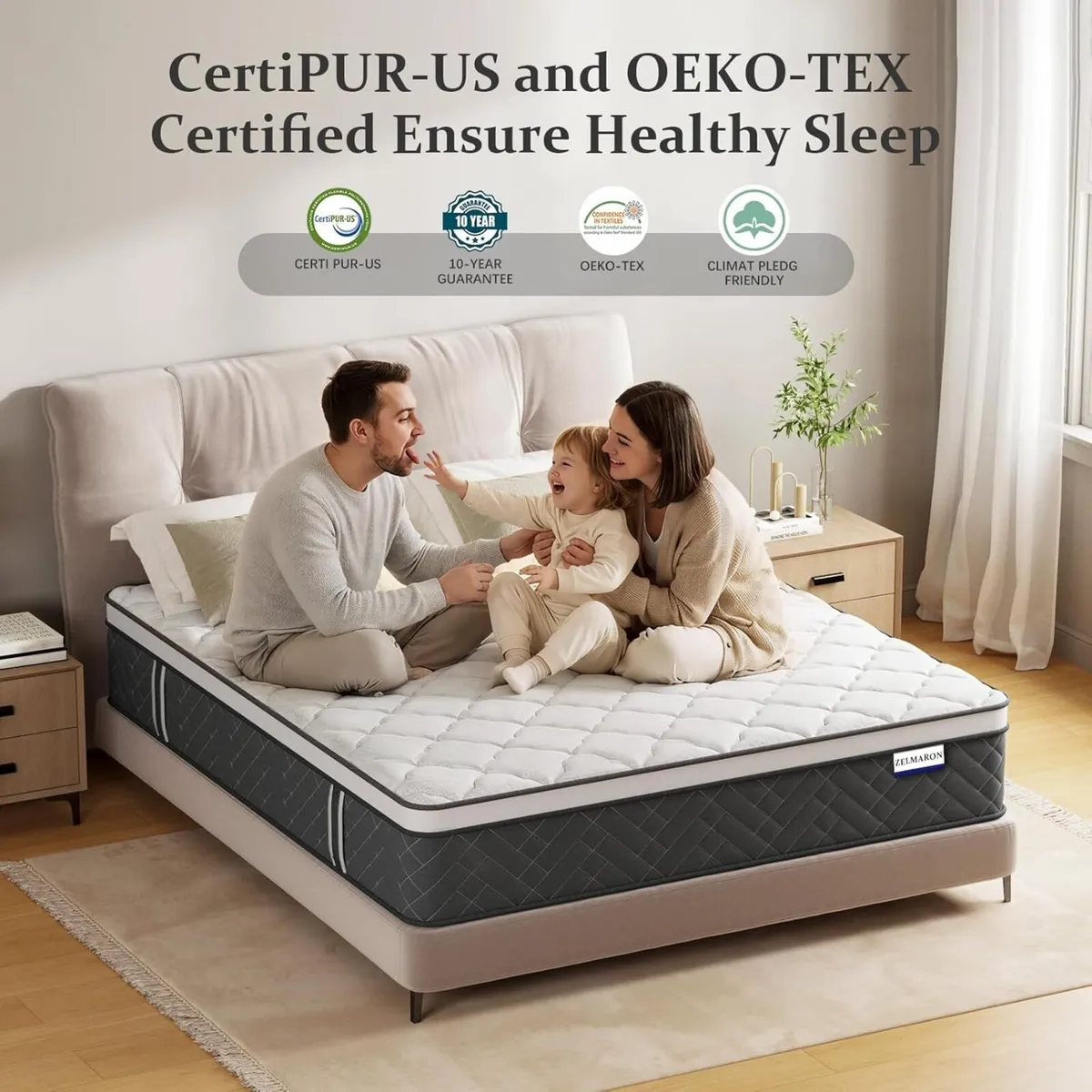 Single Mattress 3FT 30cm Deep Hybrid with Pocket - Image 4