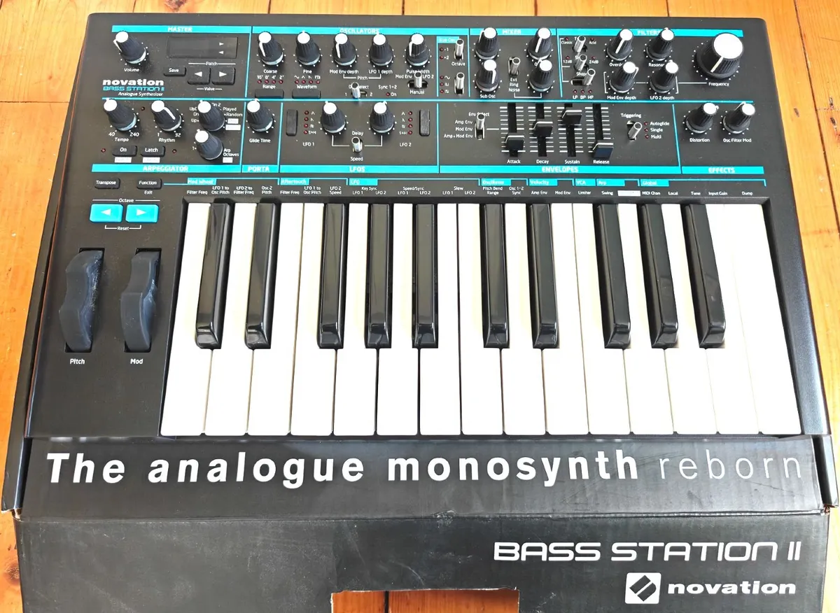 Novation Bass Station 2 Analogue Synth - Image 1
