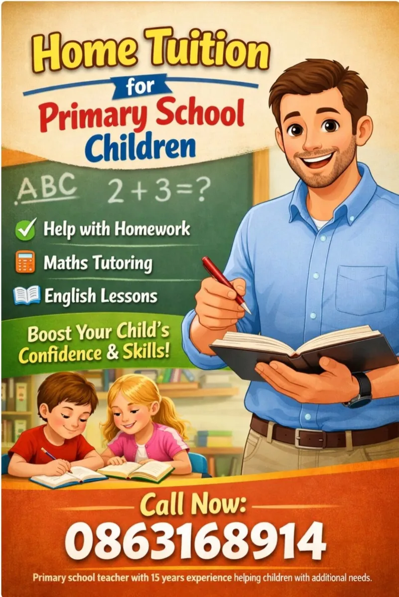 Home tuition for primary school children