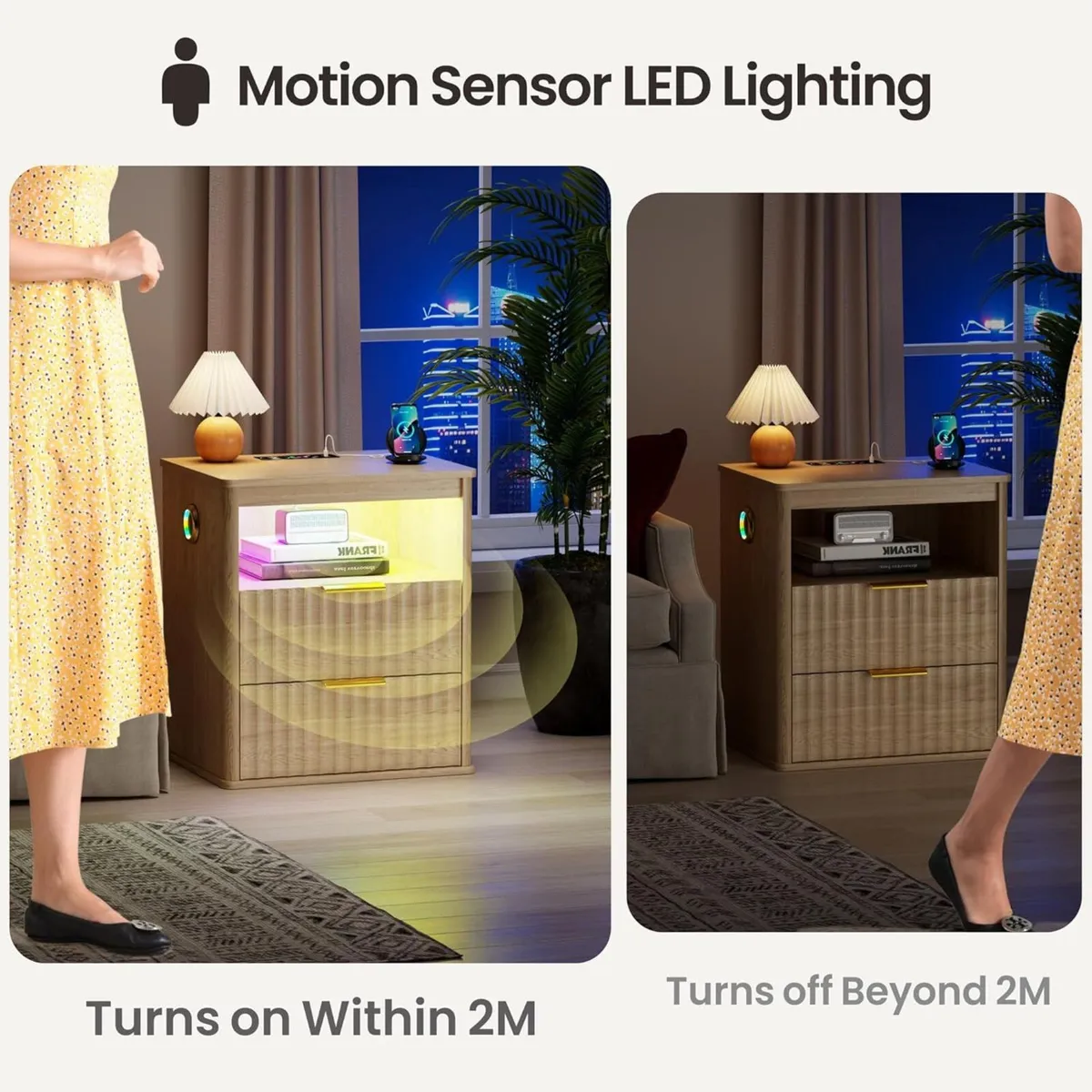 Bluetooth Speaker Bedside Table -24 Color RGB - Image 4