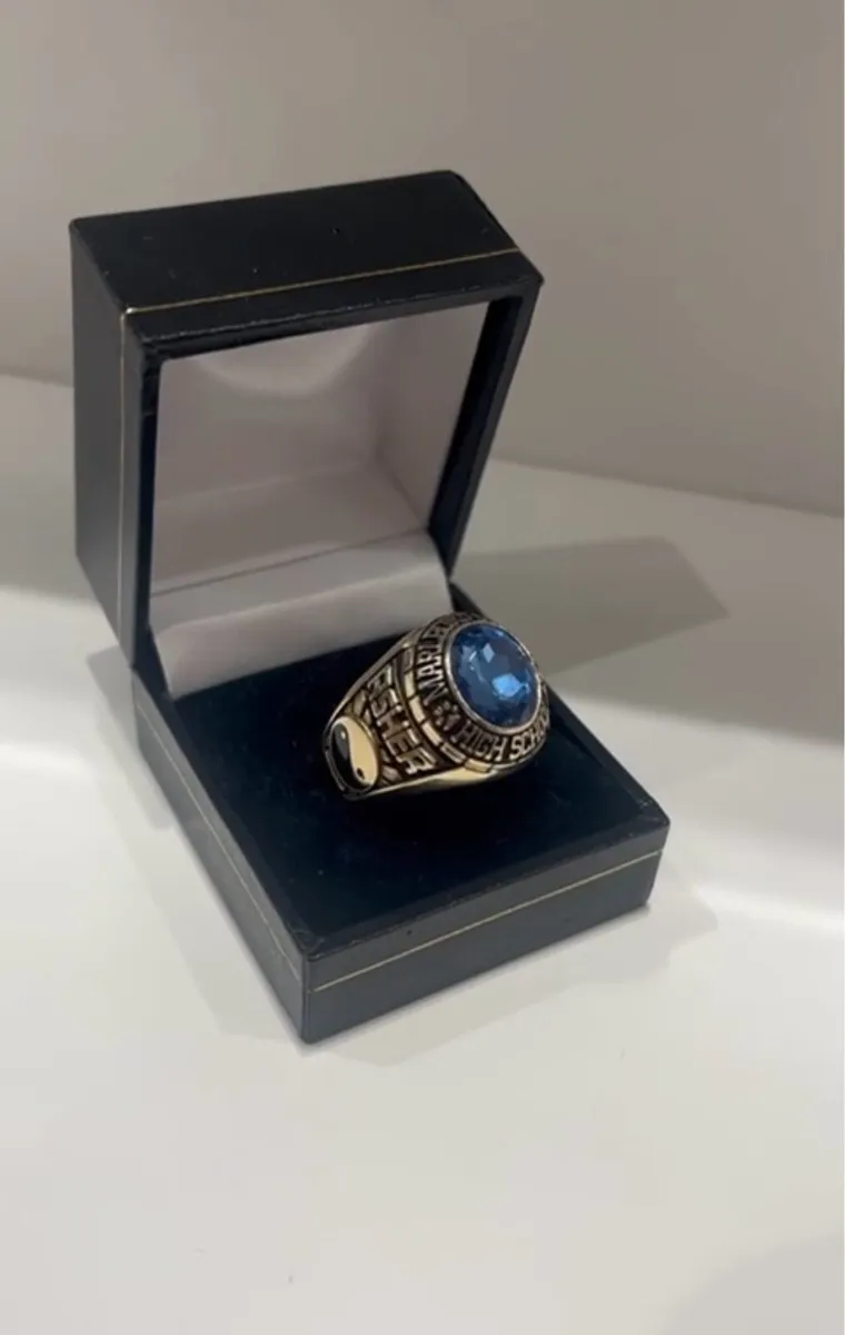 10k jostens filled in college ring - Image 1