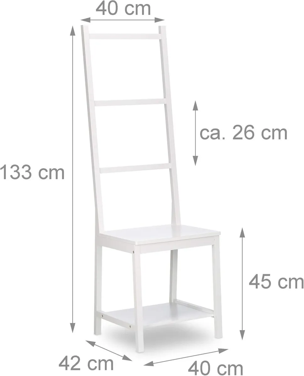 Towel Holder Clothes Stand Rack Valet Butler - Image 3