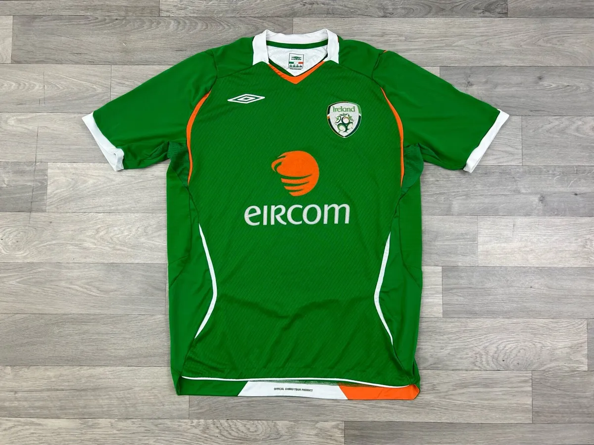 Vintage 2008 Ireland Home Jersey Shirt Medium - Image 1