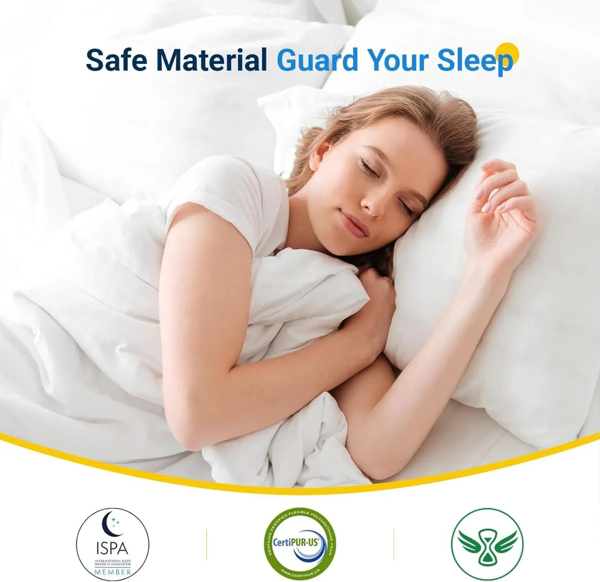 2FT6 Small Single Mattress 8 Inch Pocket Sprung - Image 4