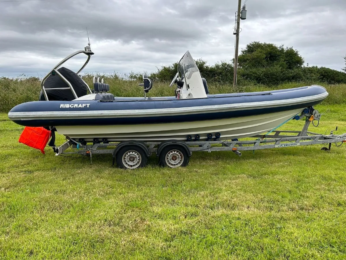 Ribcraft 6.5 | 200hp Mercury | Twin Axle Trailer | - Image 1