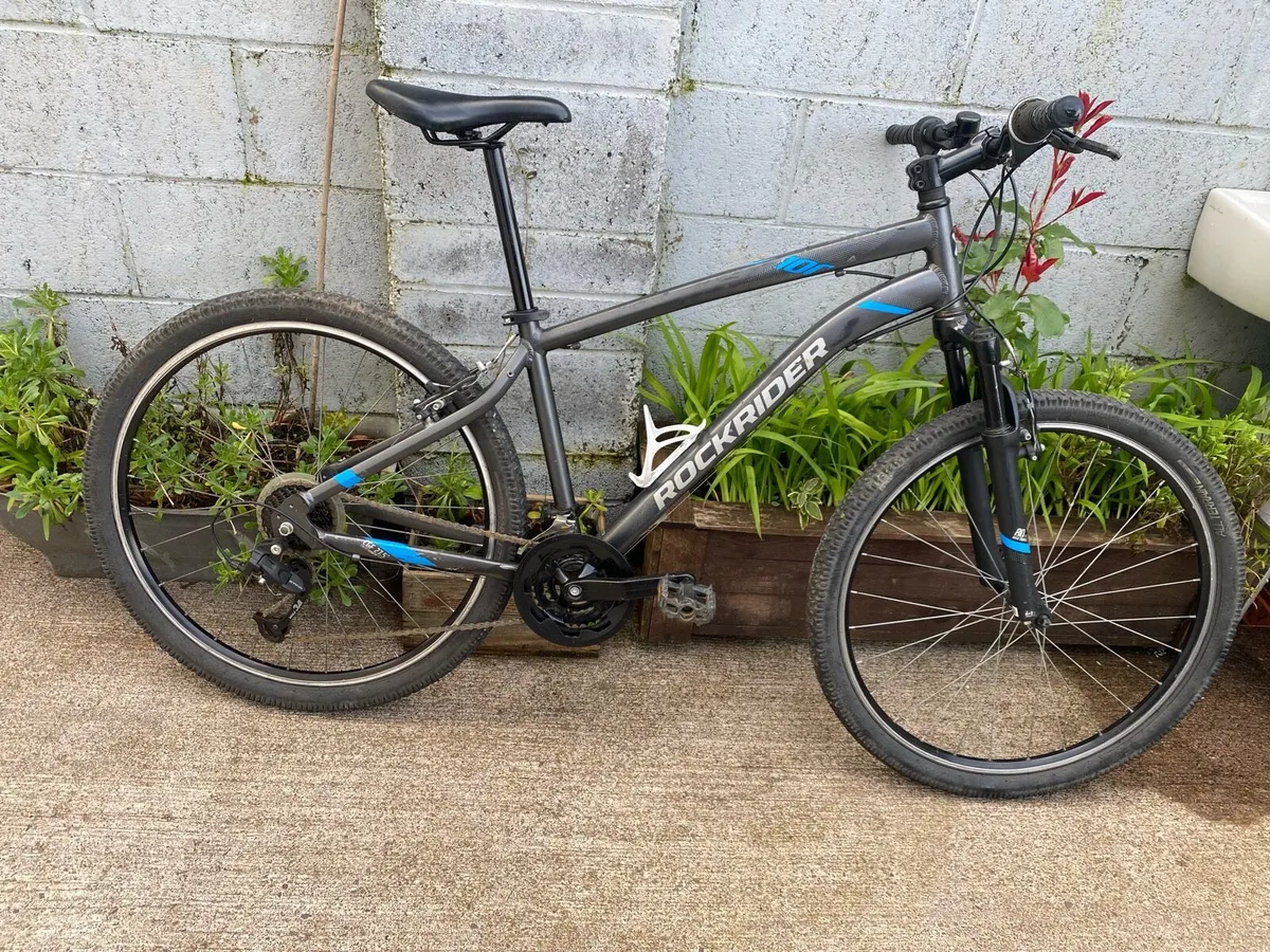 Rockrider ST100 27.5 inch wheels 21 speed 17 - Image 1