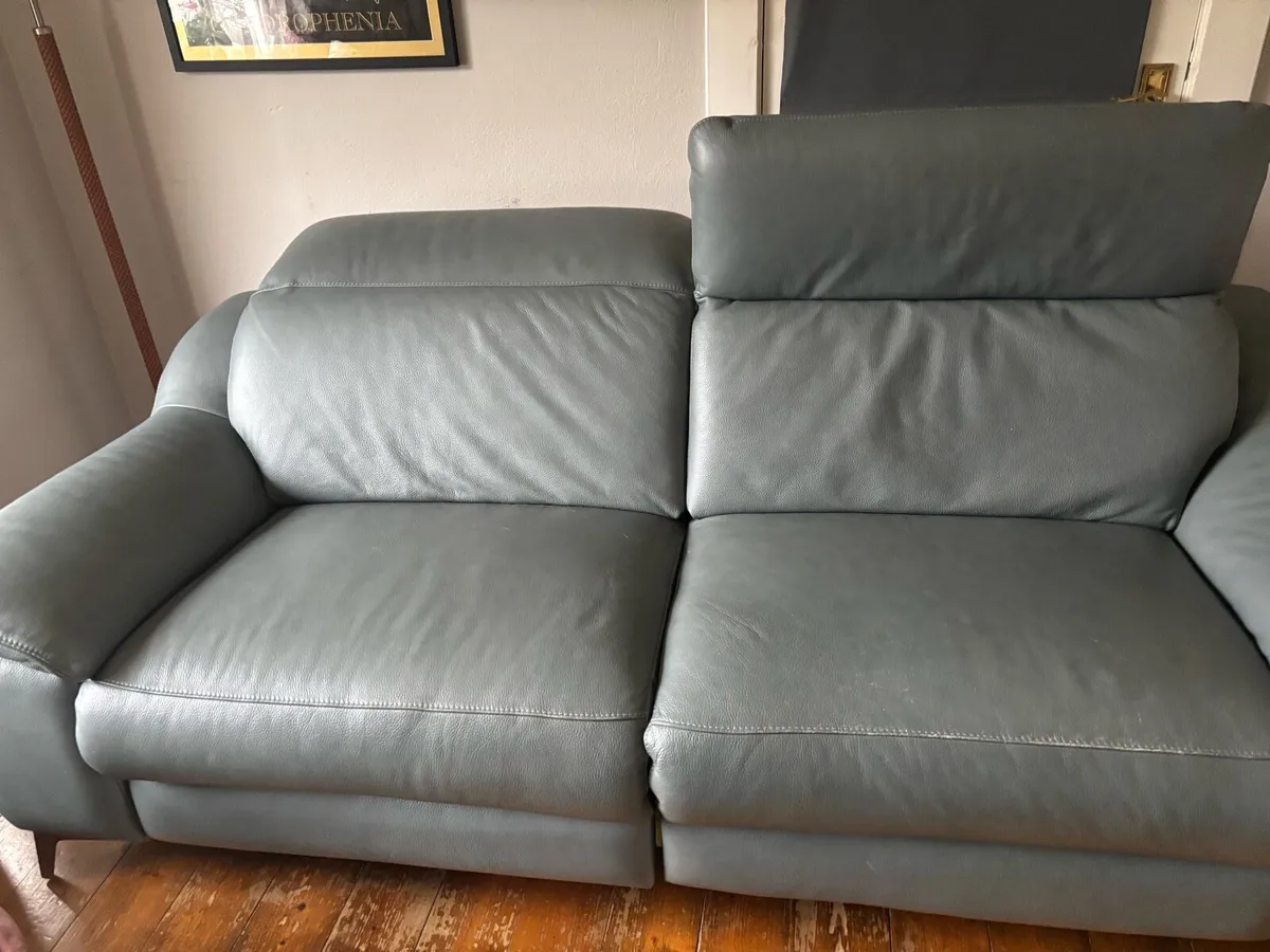 Leather Sofas - good condition - Image 4