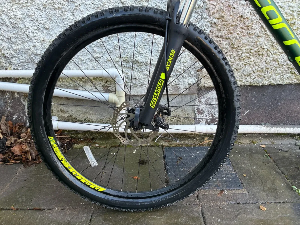 Carrera Vengeance Mountain Bike Green 27.5 Inch - Image 2