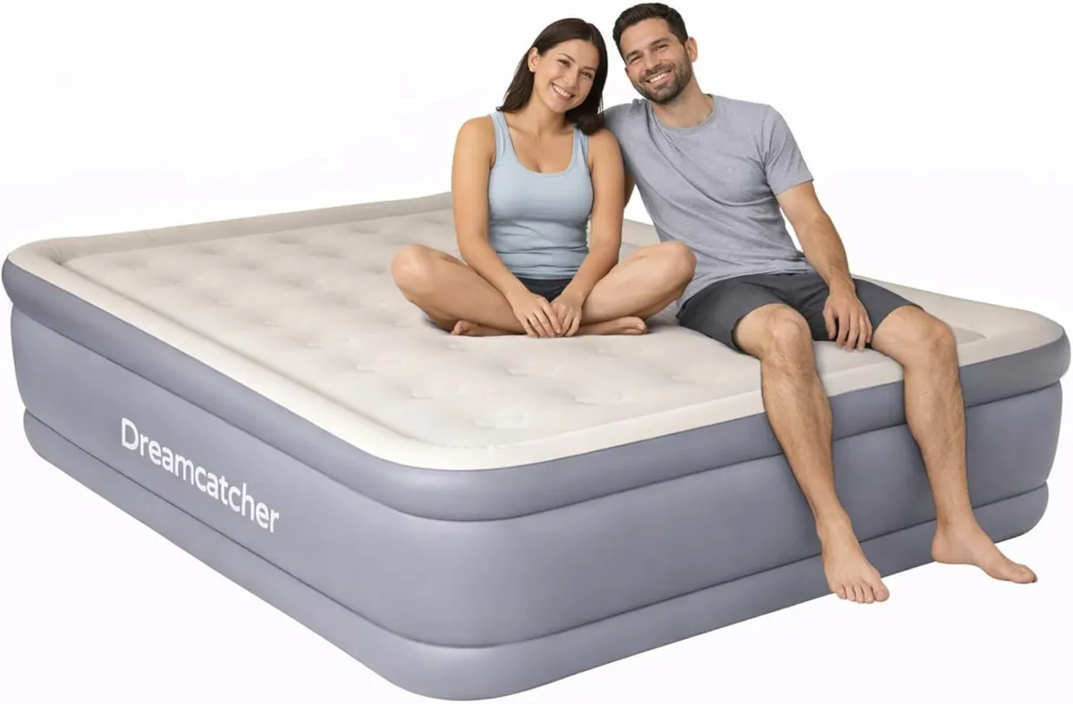 Premium Inflatable Mattress Double Air Bed - Image 1