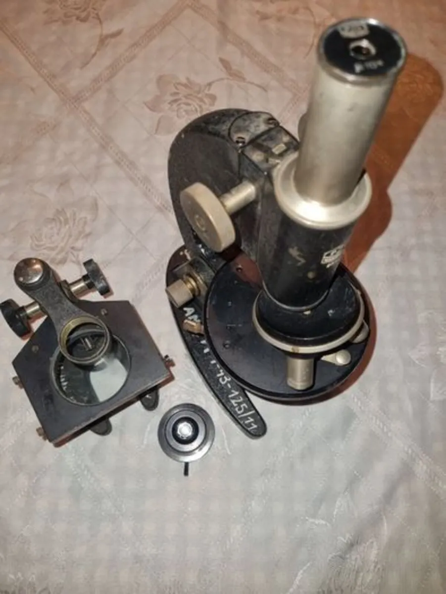 Vintage microscope - Medical Academy Gdansk - Image 3