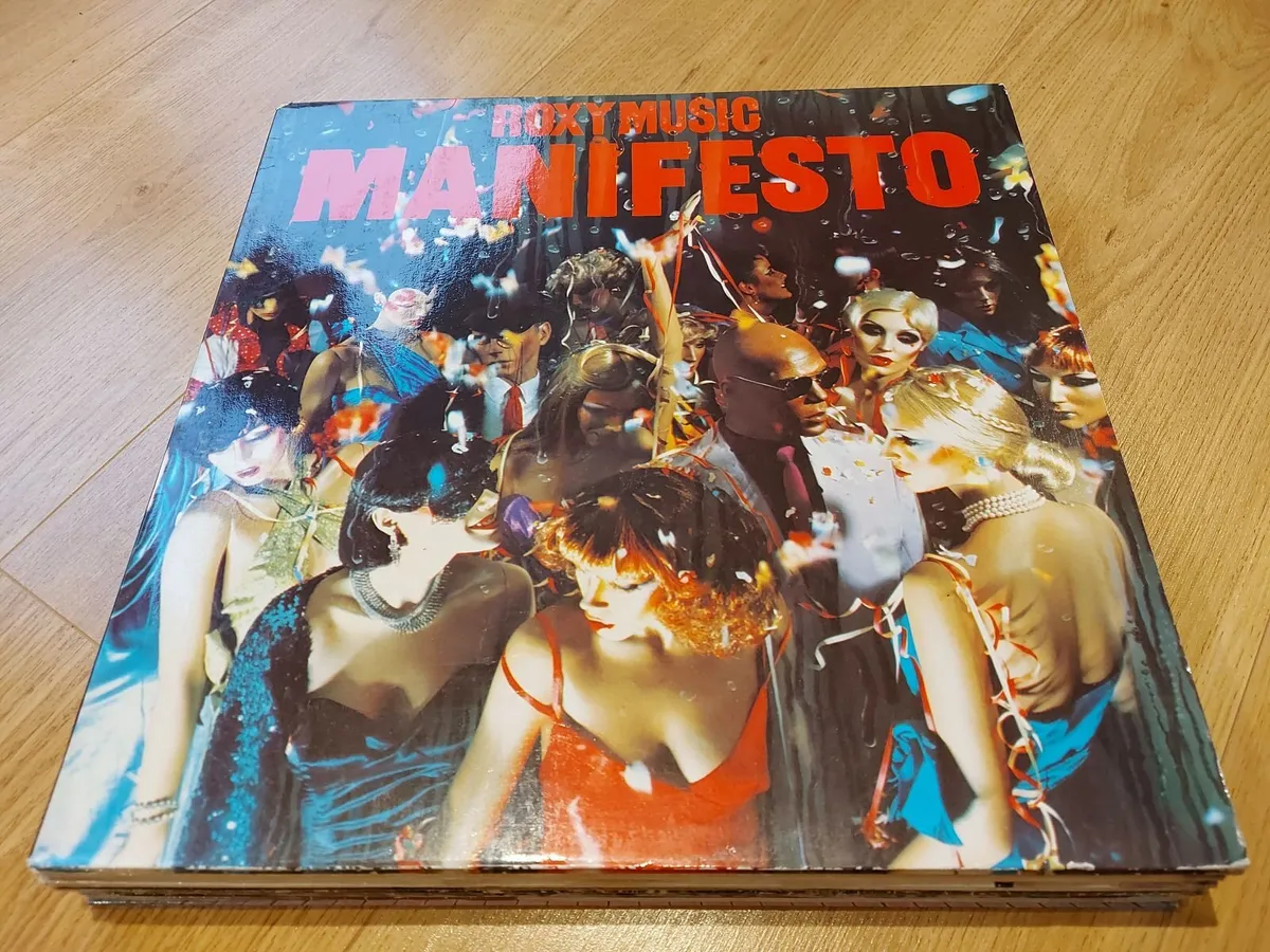 ROXY MUSIC - MANIFESTO - VINYL RECORD