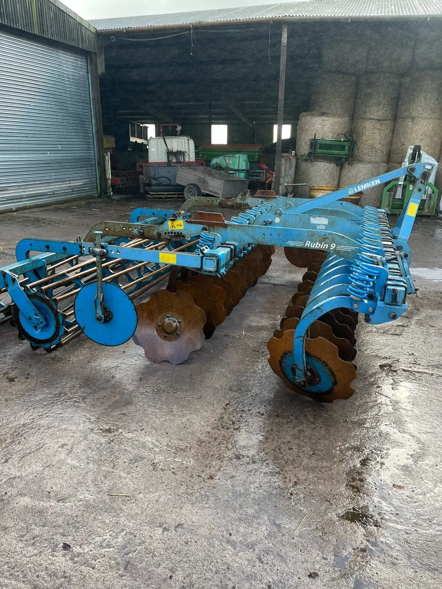 Lemken Rubin 9 disc harrow - Image 2