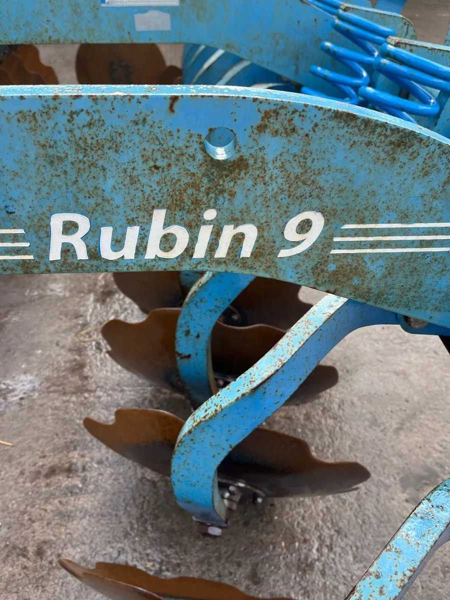 Lemken Rubin 9 disc harrow - Image 3