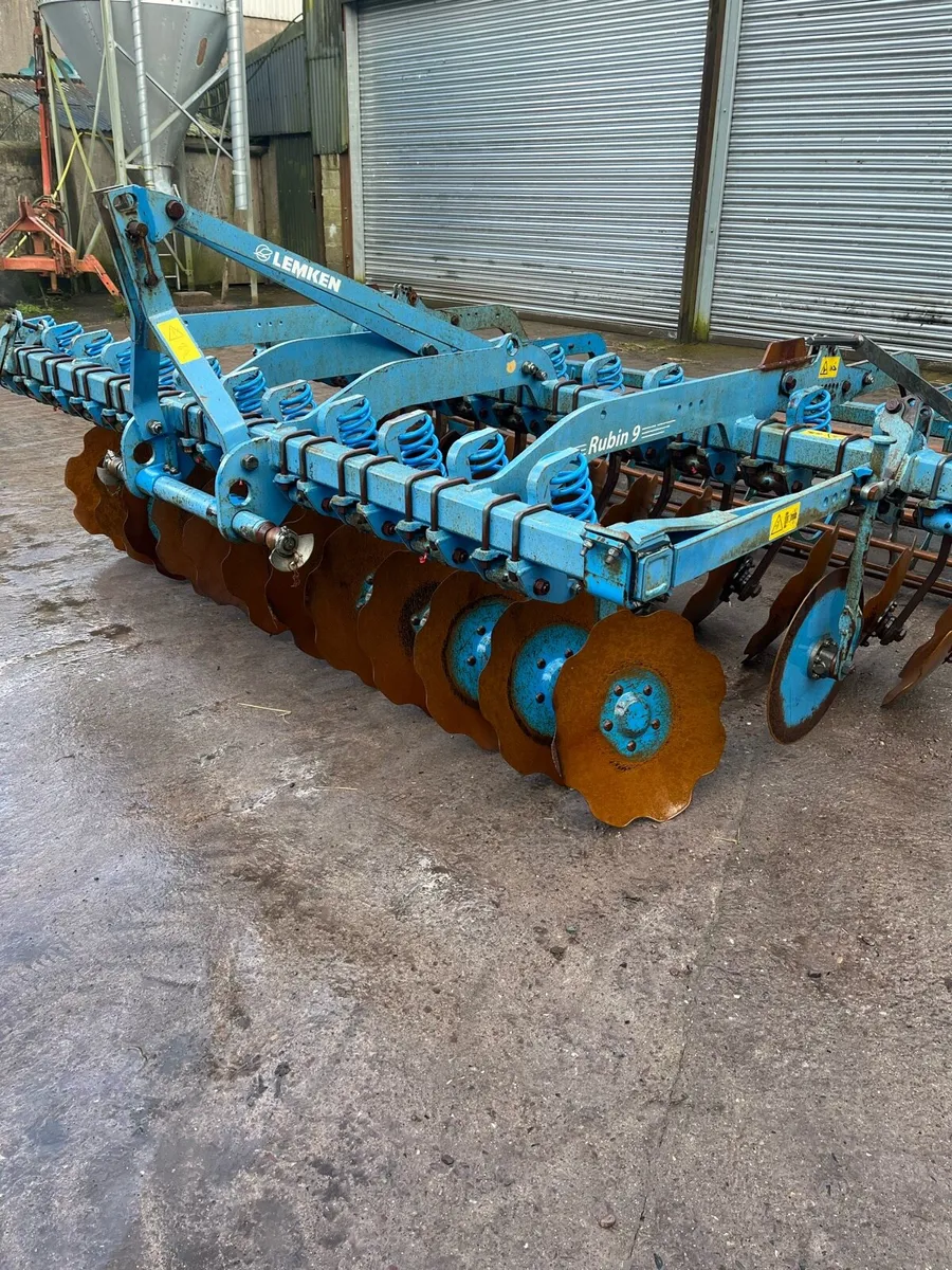 Lemken Rubin 9 disc harrow - Image 1
