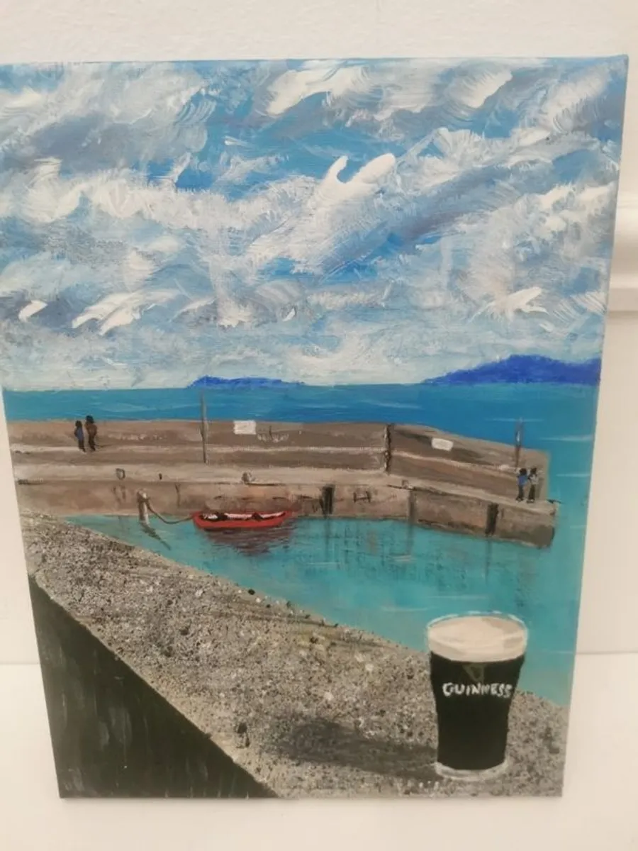 Brandon pier kerry. original painting - Image 4