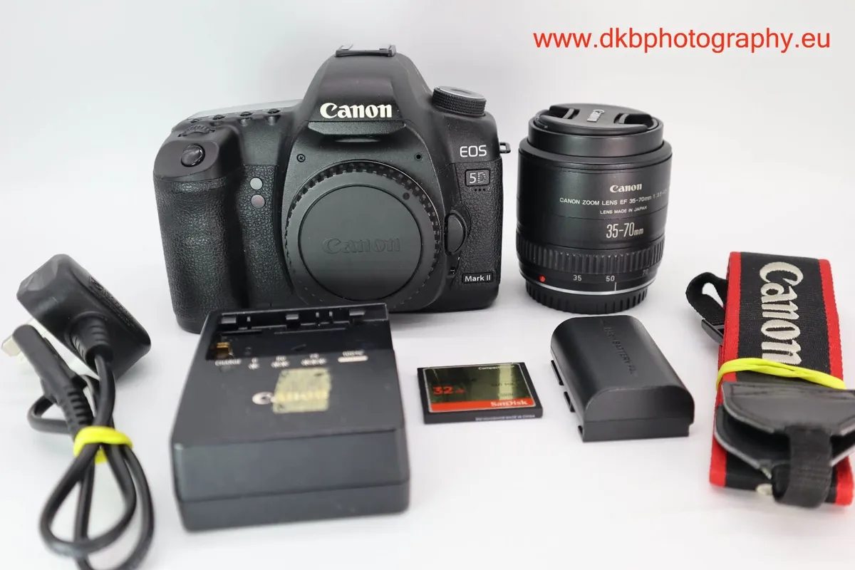 CANON 5D MK 2 CAMERA & EF 35-70mm F3.5-4.5 A LENS - Image 1