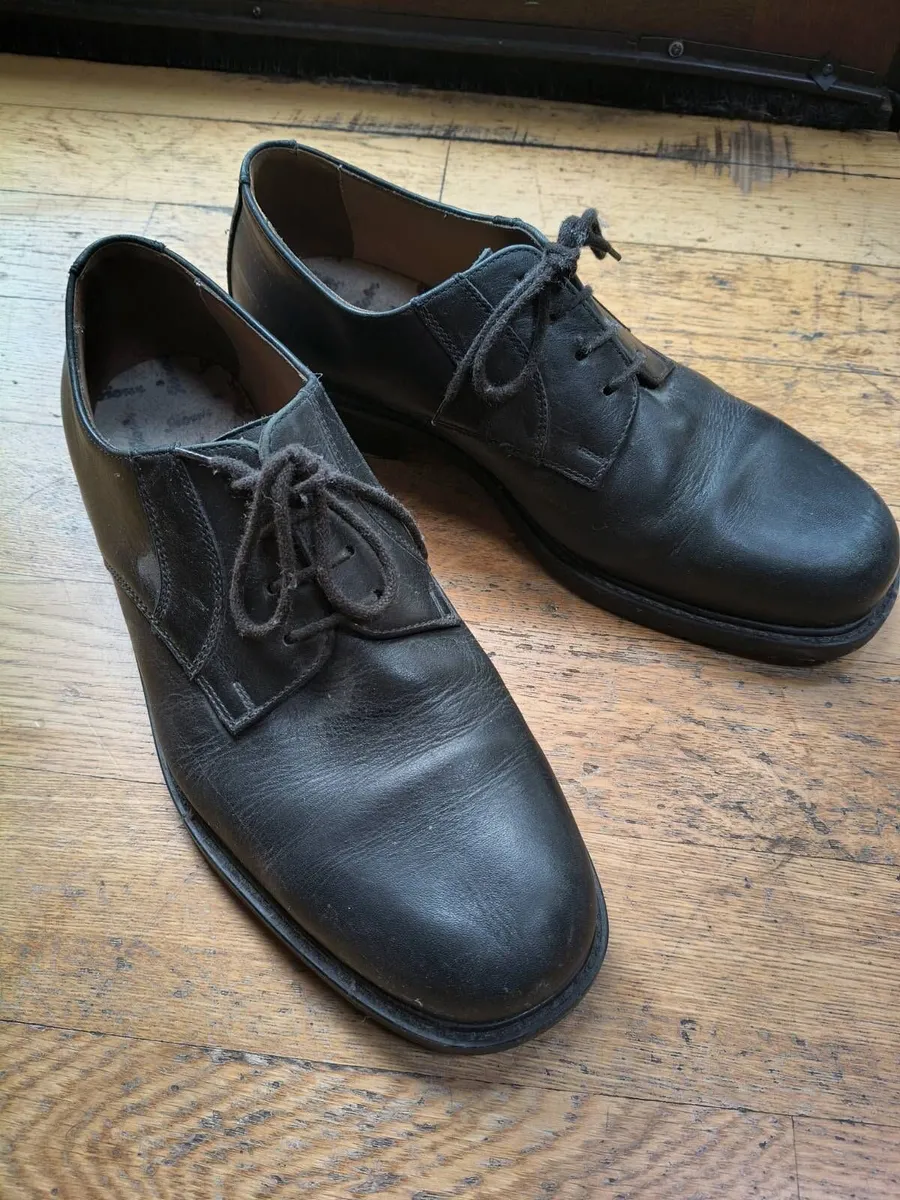 Formal leather shoes (UK size 9, EU 43), Sioux - Image 1