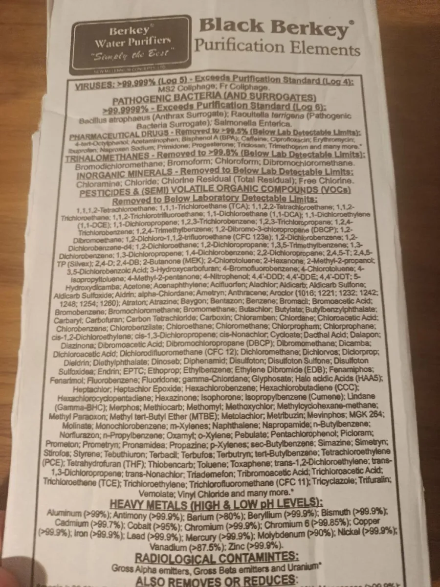 Big Berkey 8.5L Stainless Steel Water Filter - Image 4