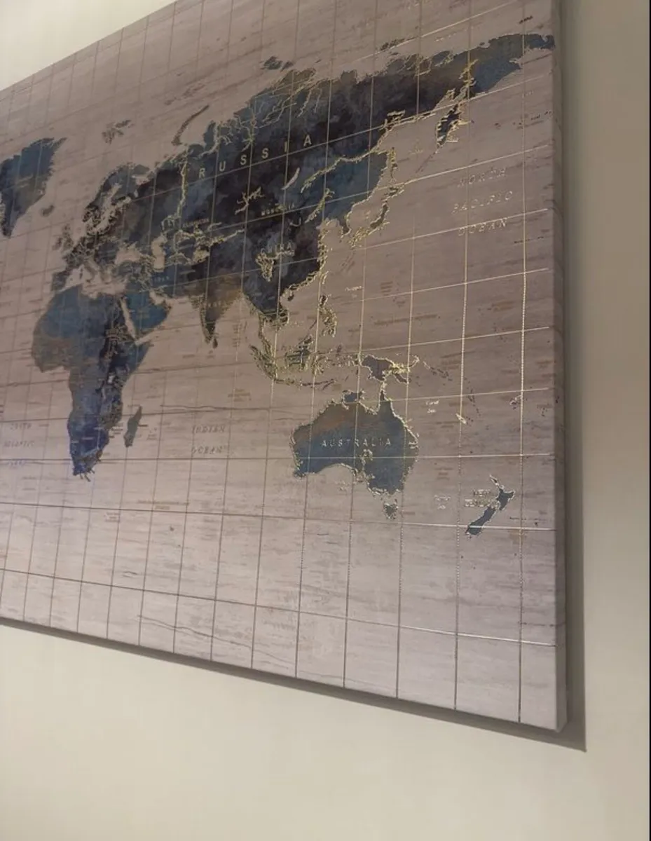 World map canvas - Image 4