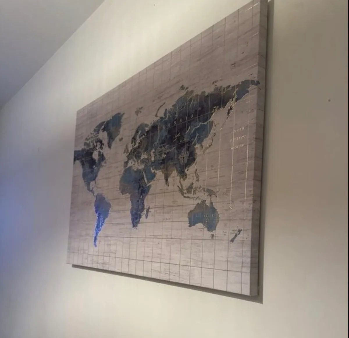 World map canvas - Image 1