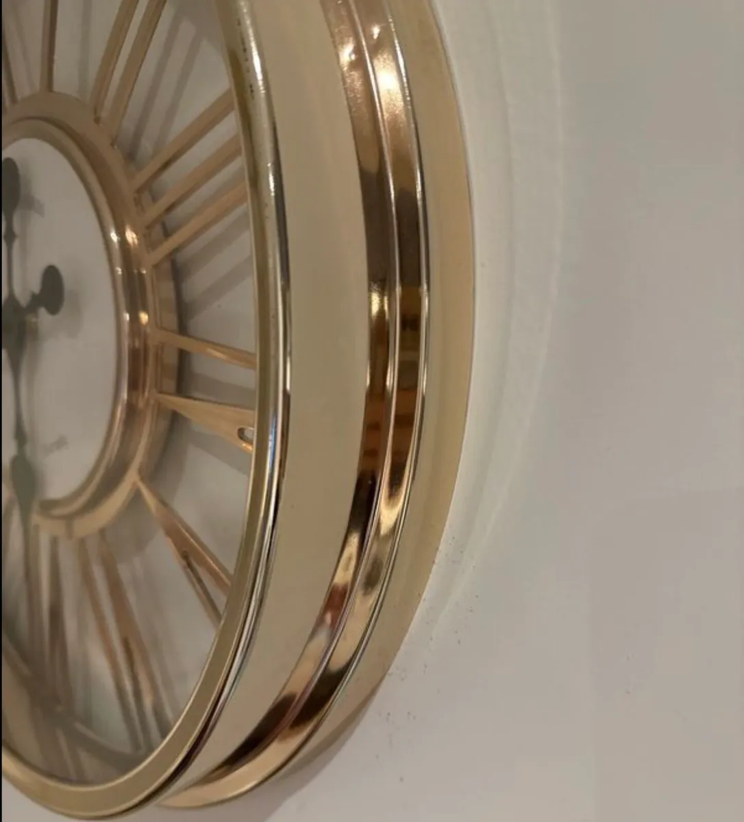 Rose gold wall clock - Image 3
