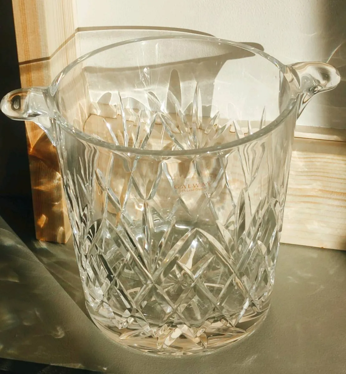 Galway Crystal ice bucket - Image 2
