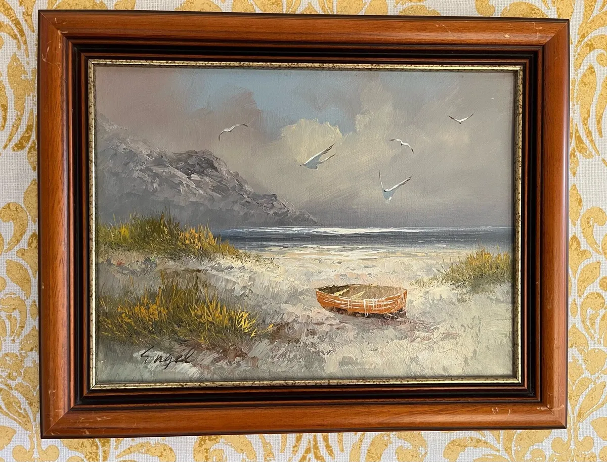 Signed Oil Painting - Image 2