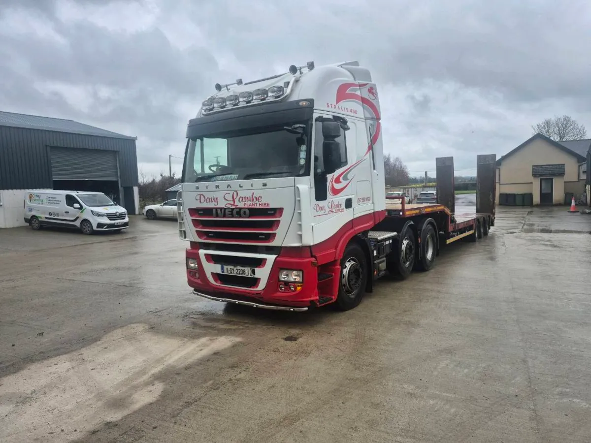 Iveco Stralis 2011 & tri axle Nooteboom trailer - Image 1