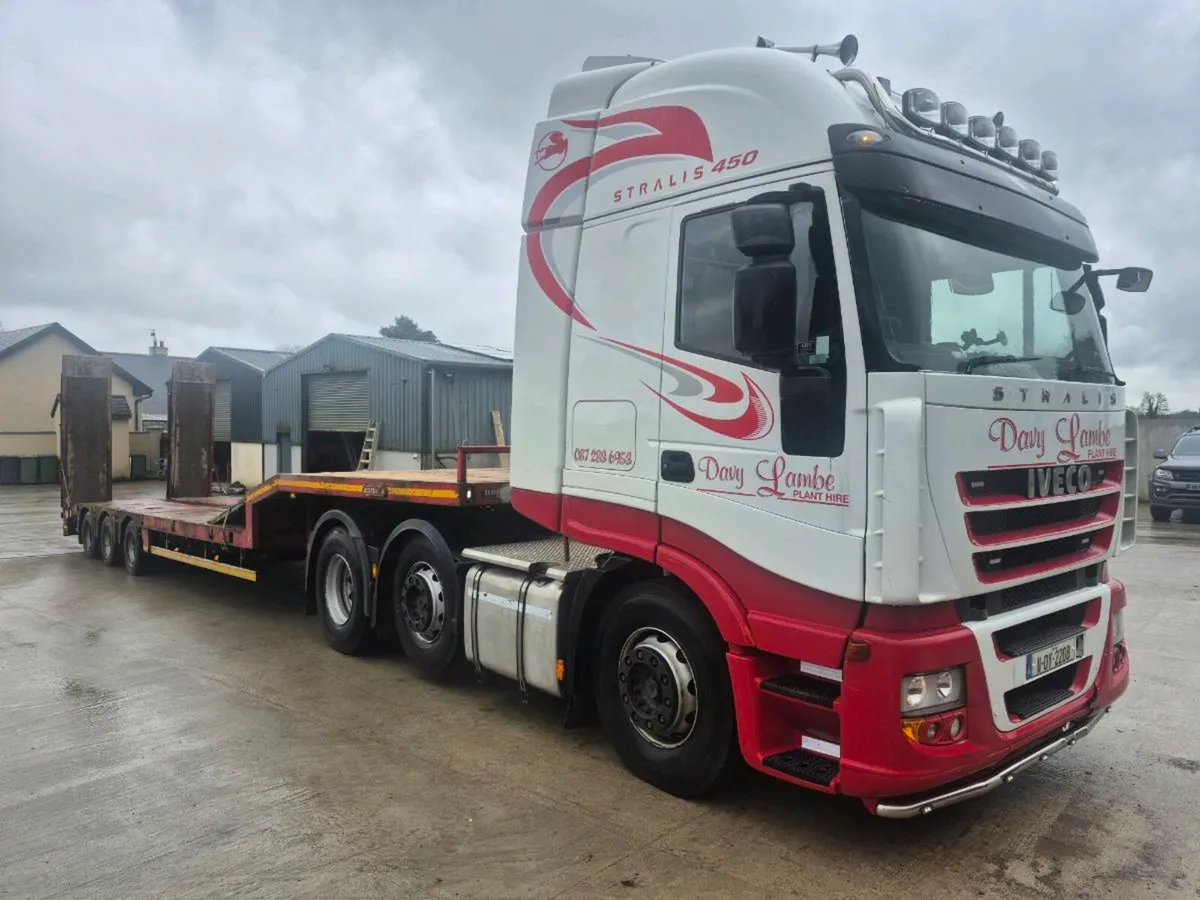 Iveco Stralis 2011 & tri axle Nooteboom trailer - Image 2