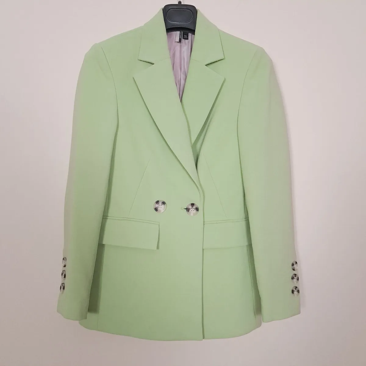 Topshop Pastel Green Blazer Jacket 6UK/34EU - Image 1