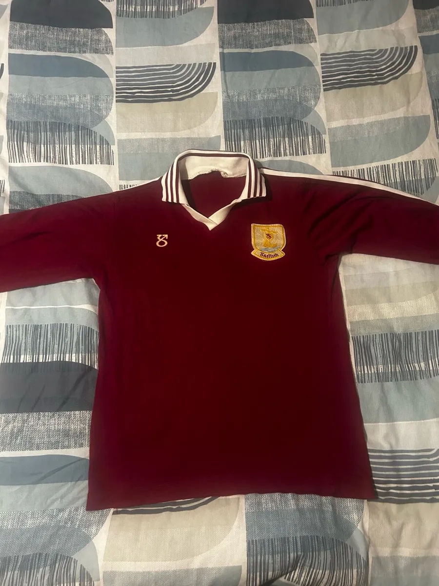 1980 matchworn Galway jersey - Image 3