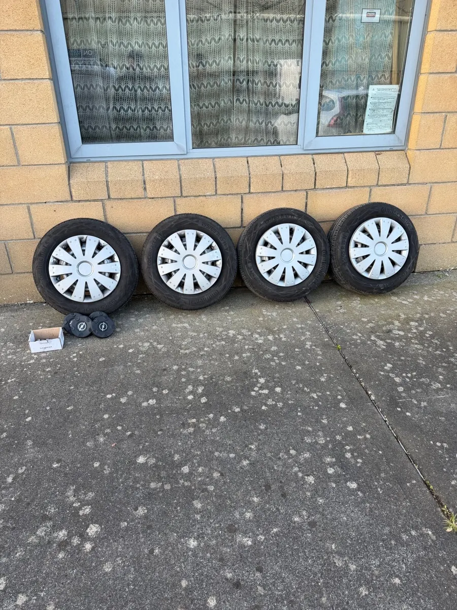 Open combo Wheels with tyres - Image 1