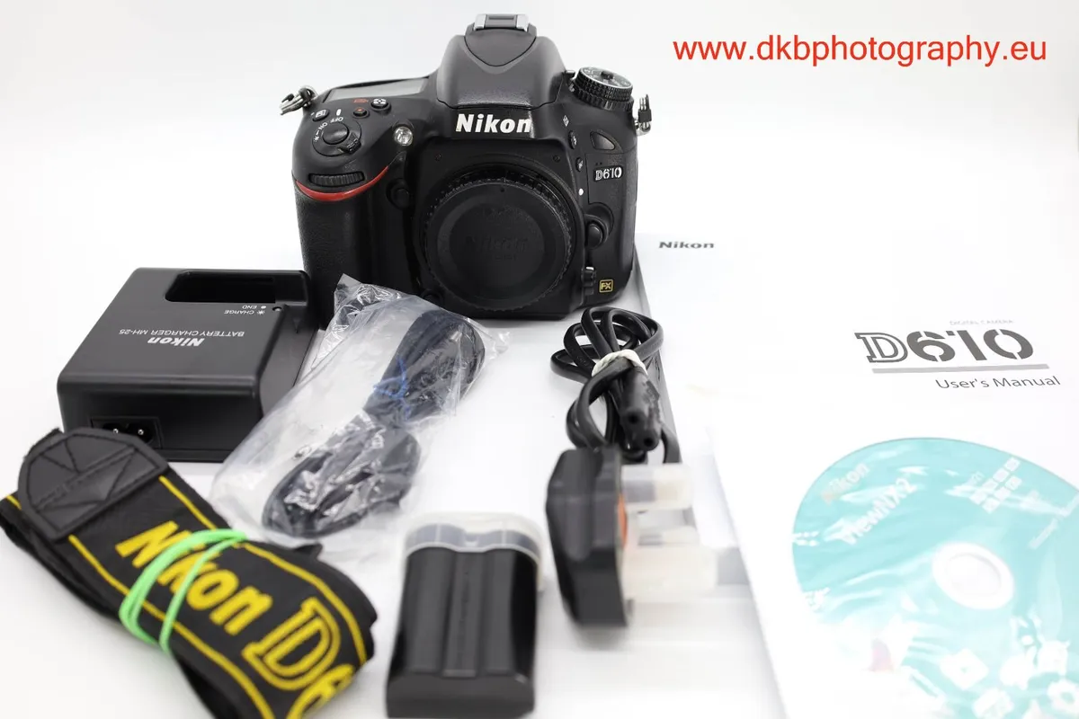 NIKON D610 DSLR Full-Frame Camera #041 - Image 2