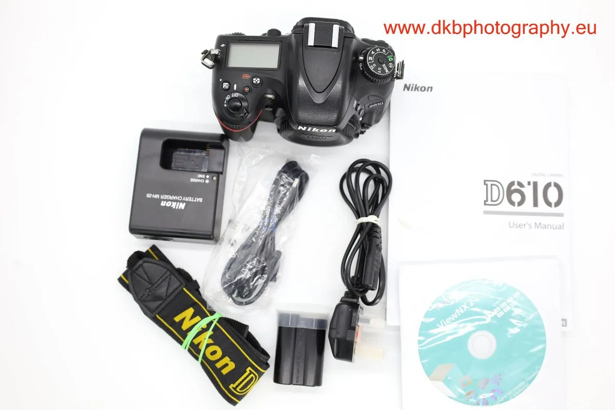 NIKON D610 DSLR Full-Frame Camera #041 - Image 3