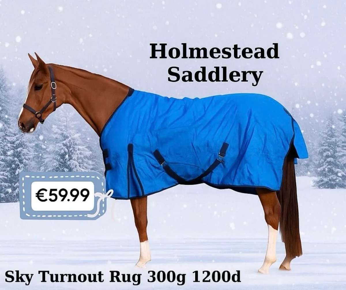 TURNOUT RUGS RIP STOP BALLISTIC €59.99 - Image 1