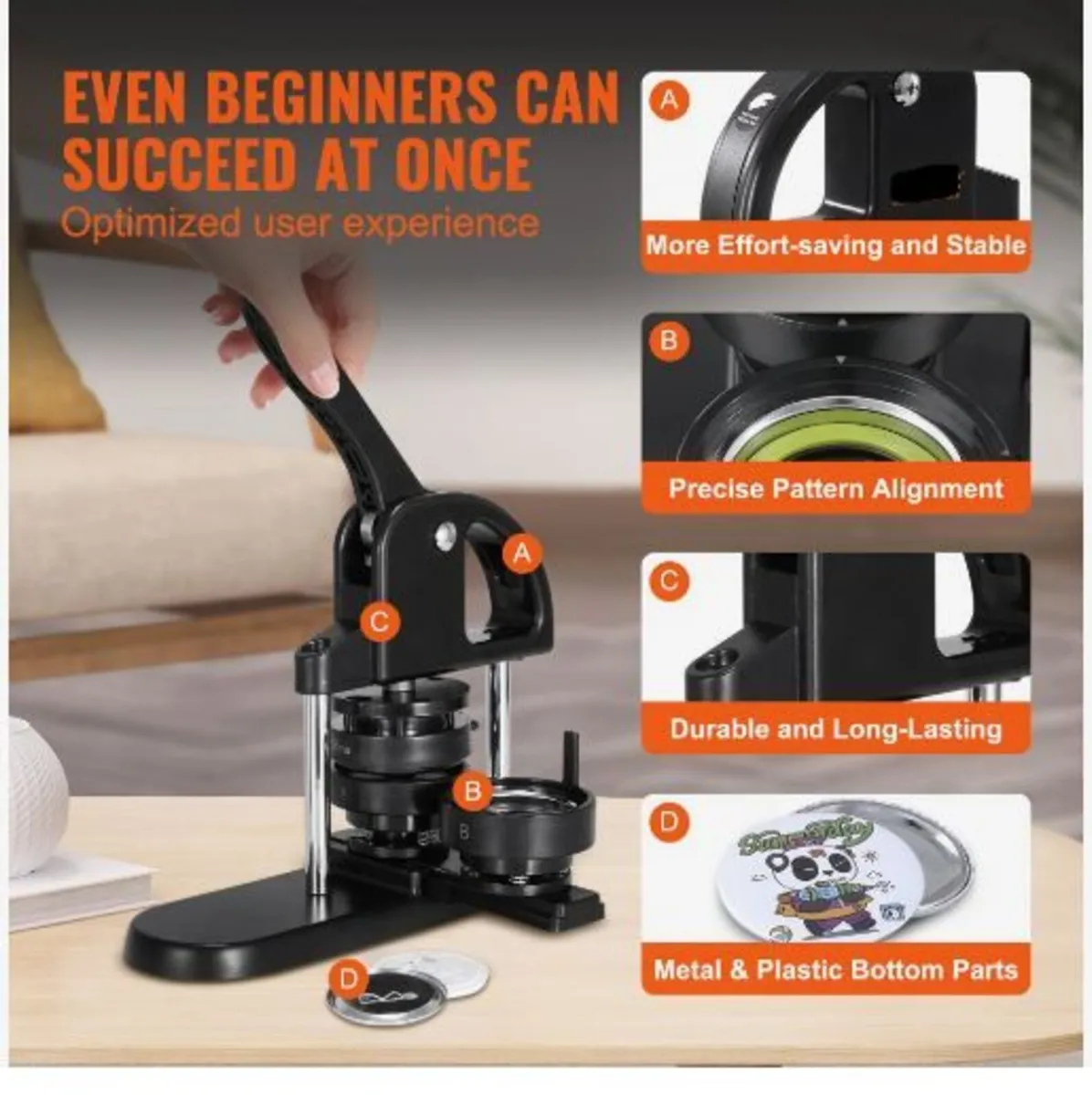 Button Maker Machine, - Image 4