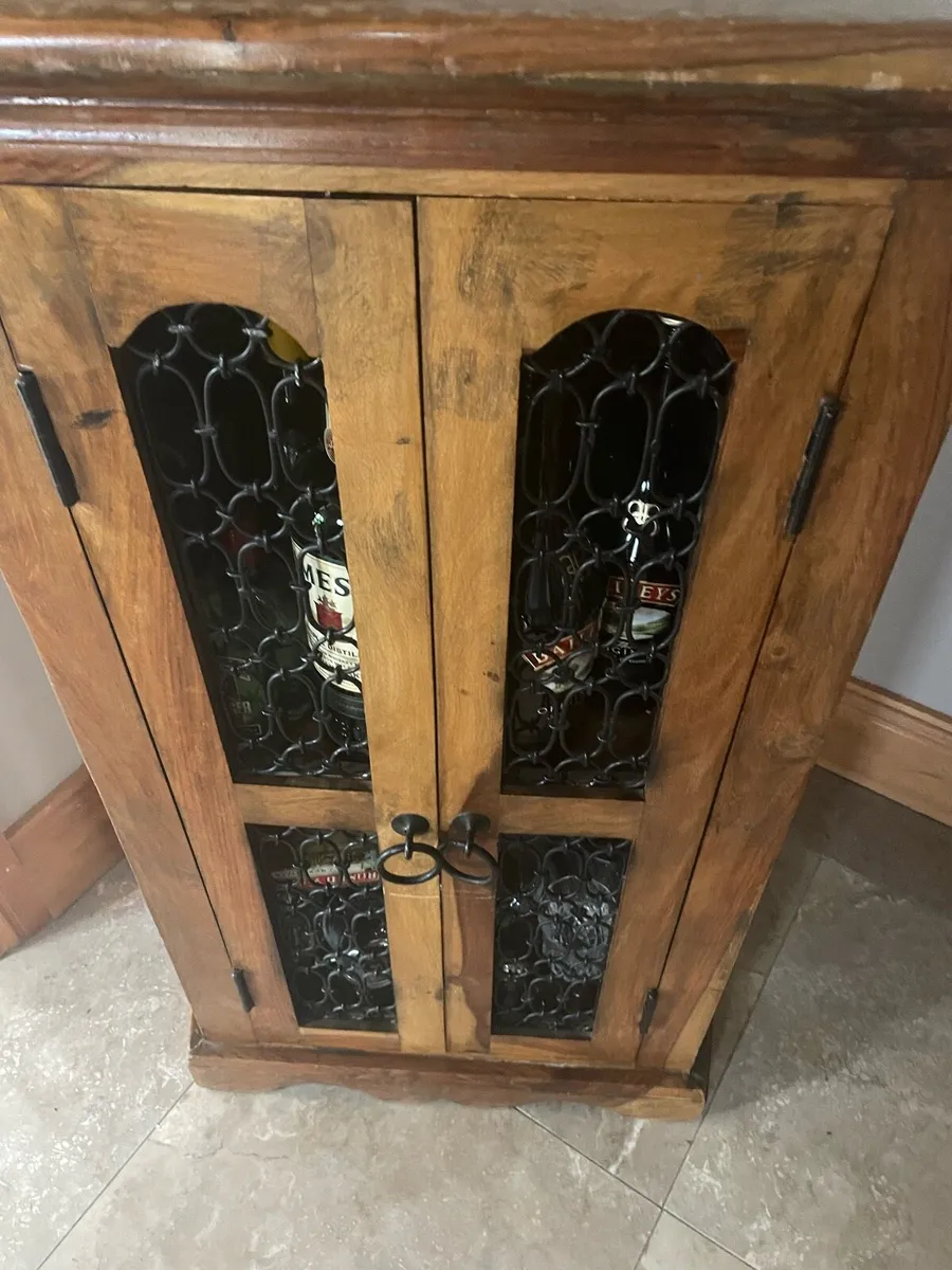 Corner Cabinet Oak - Image 1