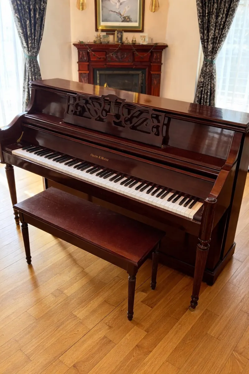 Beautiful Upright Piano – Excellent Condition - Image 1