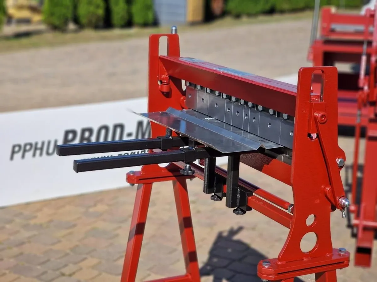 Segmented sheet metal folder 650mm box and pan - Image 1