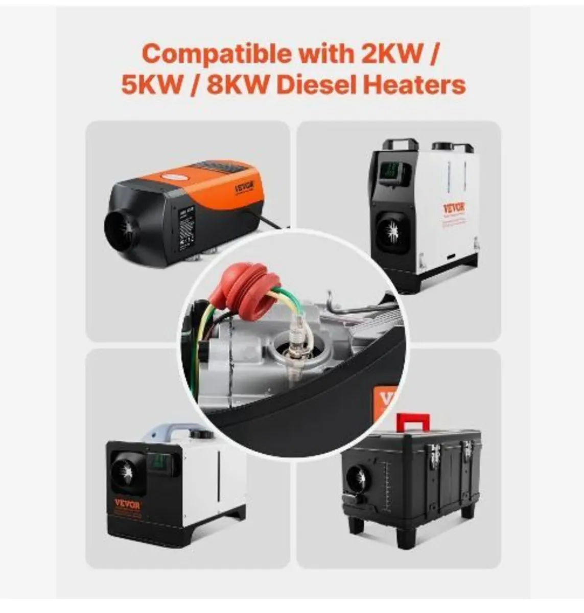 8V Glow Plug Repair Kit, Parking Diesel Heater - Image 3