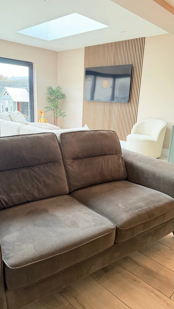 Grey sofa from DFS - Image 1