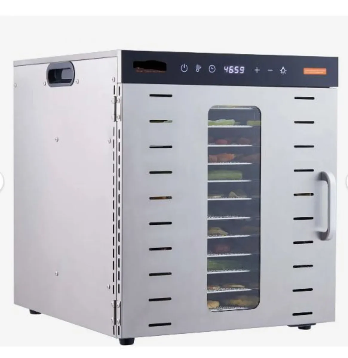 10 Trays Food Dehydrator Machine Stainless Steel - Image 1