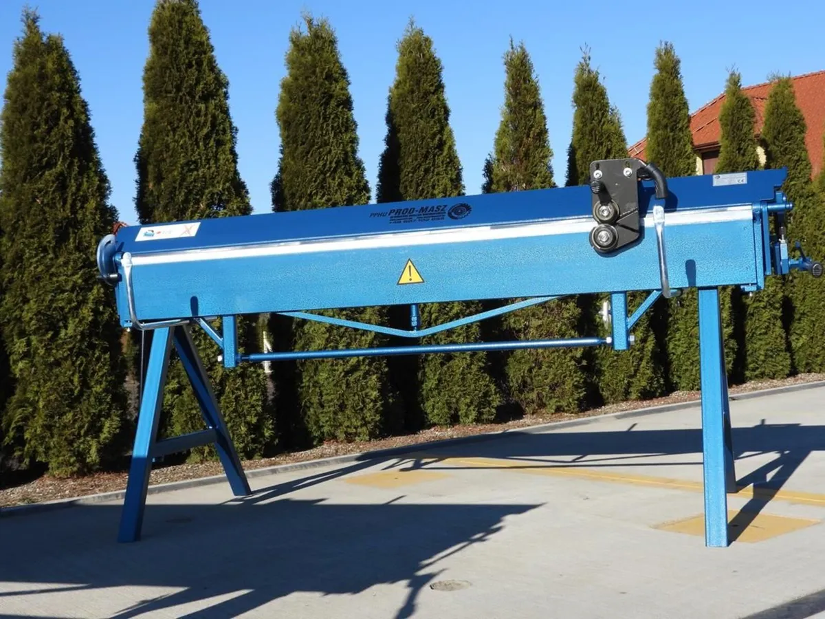 Sheet metal folder 2m-1.7mm of alu press brake NEW - Image 4