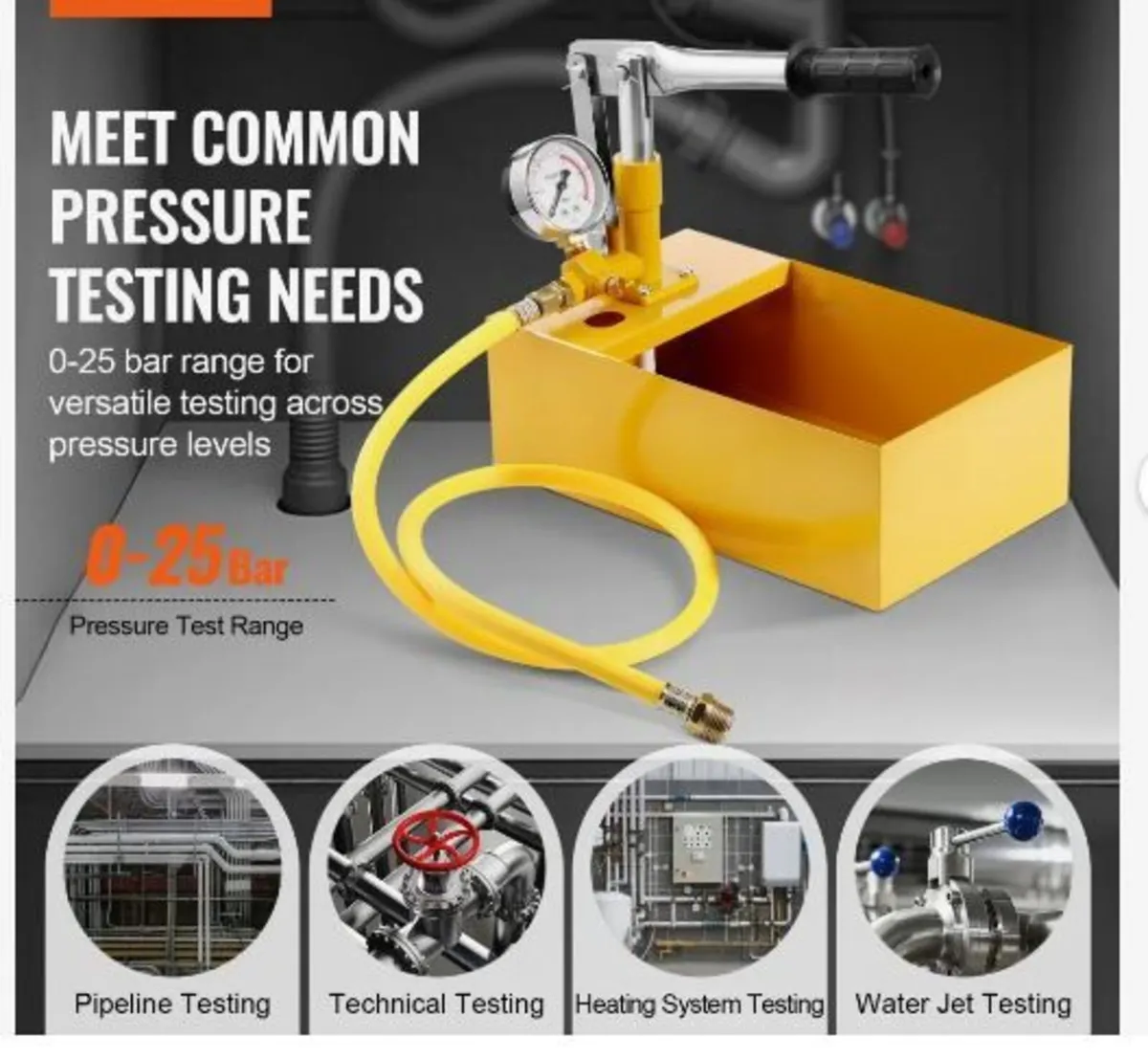 Hydrostatic Test Pump, - Image 3