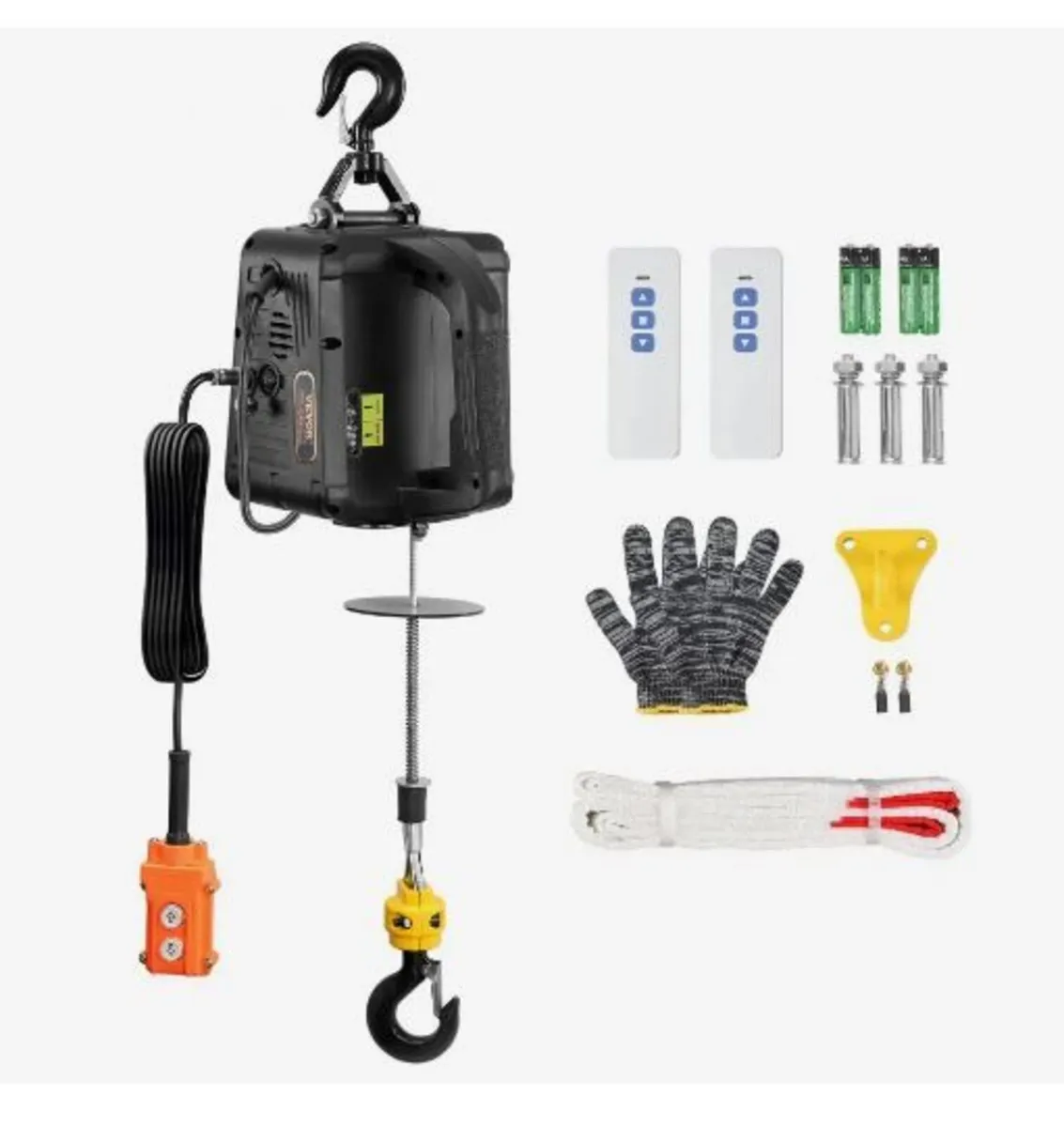 3-in-1 Portable Electric Hoist Winch 499 kg - Image 4