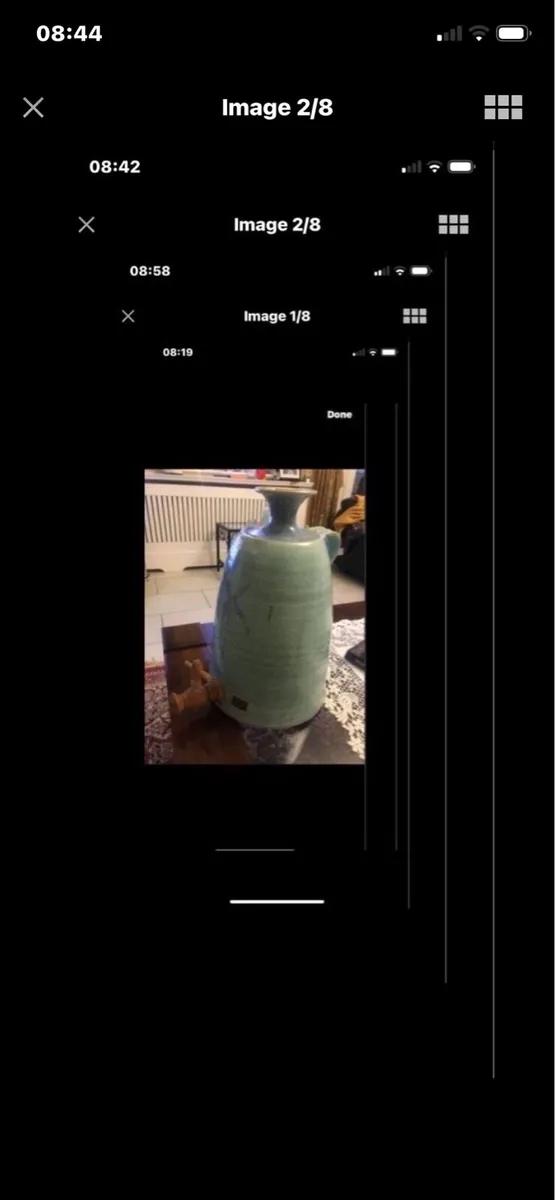 Rare Vintage Large Louis Mulcahy Cider Jar - Image 2