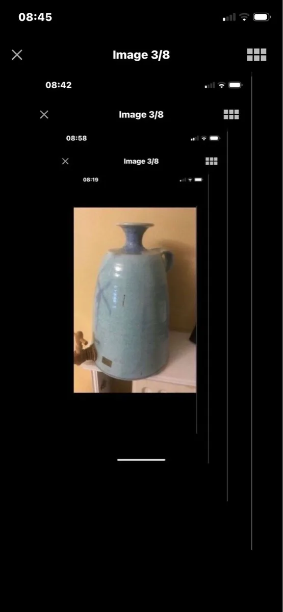 Rare Vintage Large Louis Mulcahy Cider Jar - Image 3