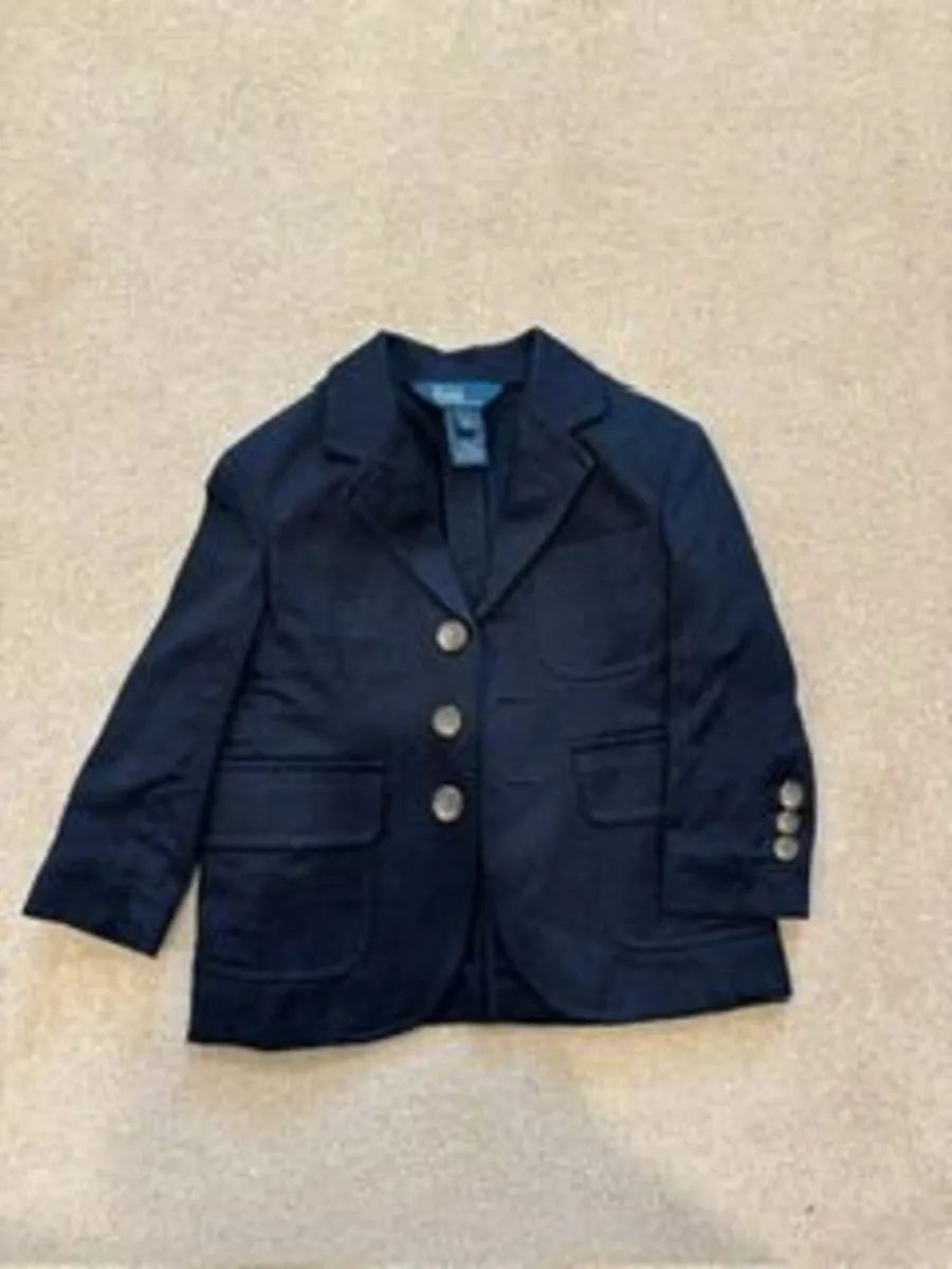 Ralph Lauren Navy Boys Blazer age 2-3 - Image 1